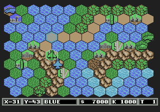 Super Daisenryaku screenshot 5 for Sega Mega Drive